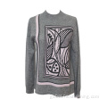 Cashmere Sweater Women's Fashion Winter Grey Cardigan Supplier
